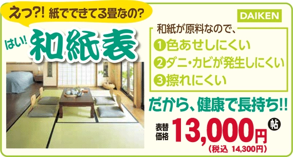 和紙表